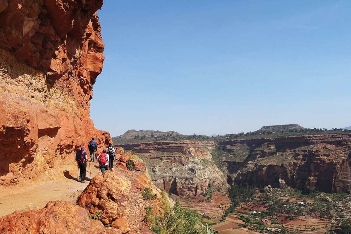 Community trekking is a new responsible tourism initiative in Tigray, Ethiopia