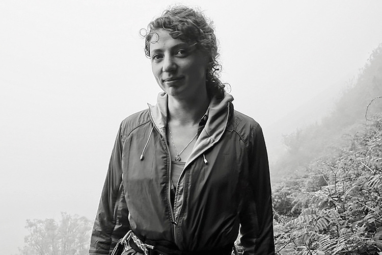 Climber and writer Anna Fleming