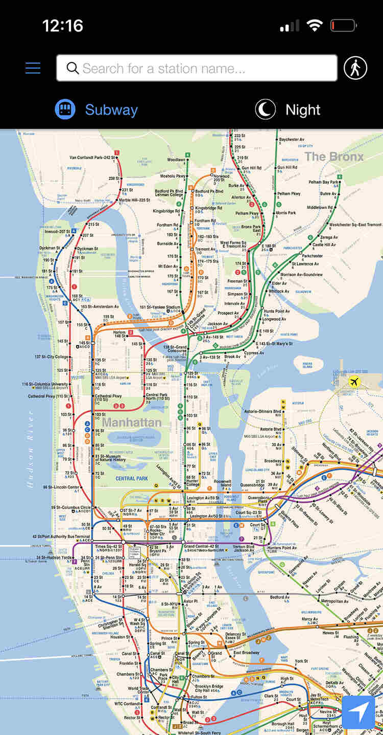 Untangling the New York City subway Geographical