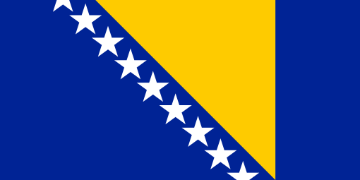 flag of Bosnia & Herzegovinia