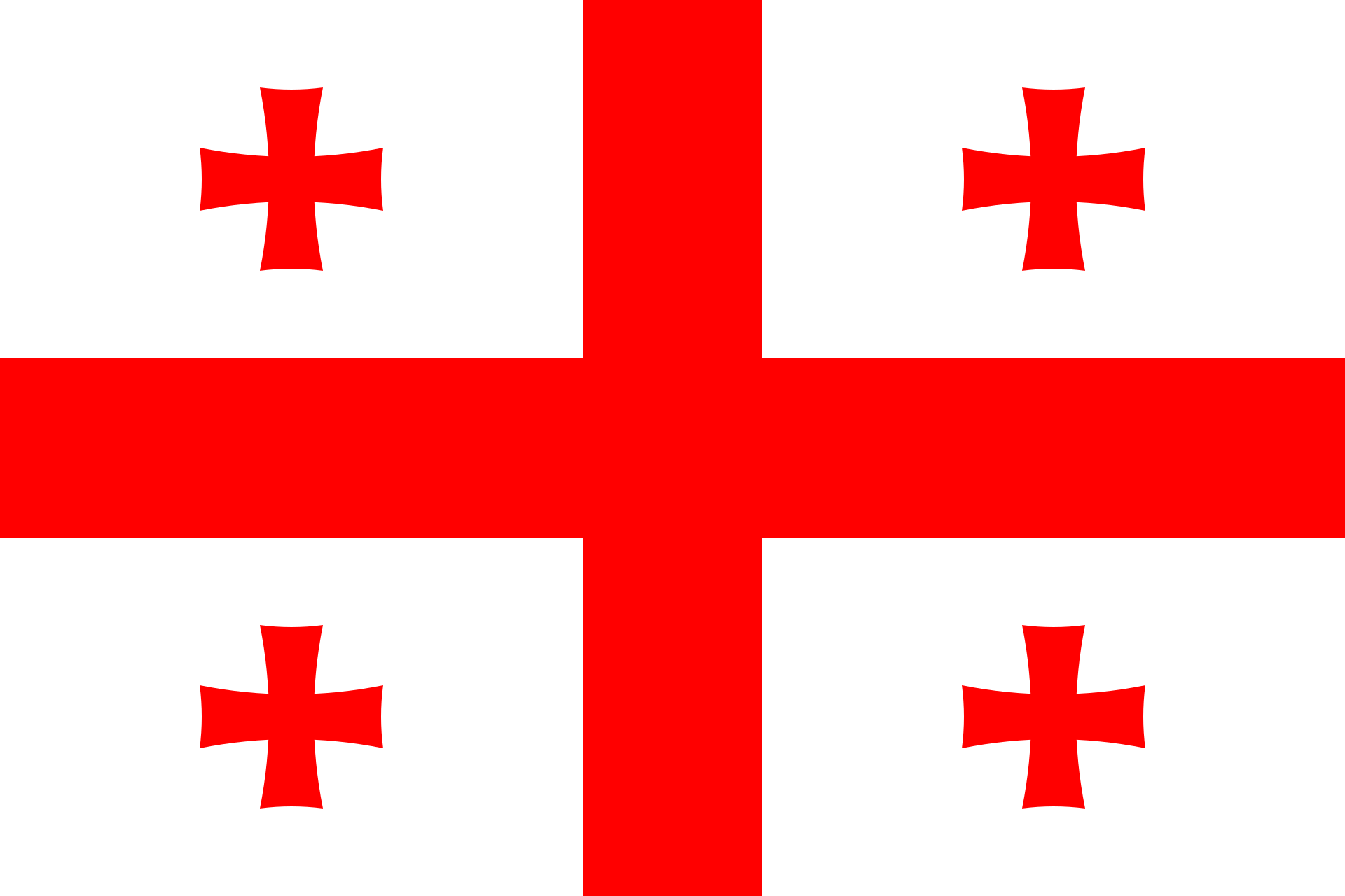 Georgian flag