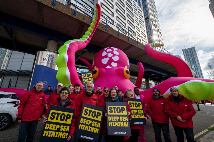 Greenpeace challenges UK government transfer of licences to ‘shady’ deep-sea mining company