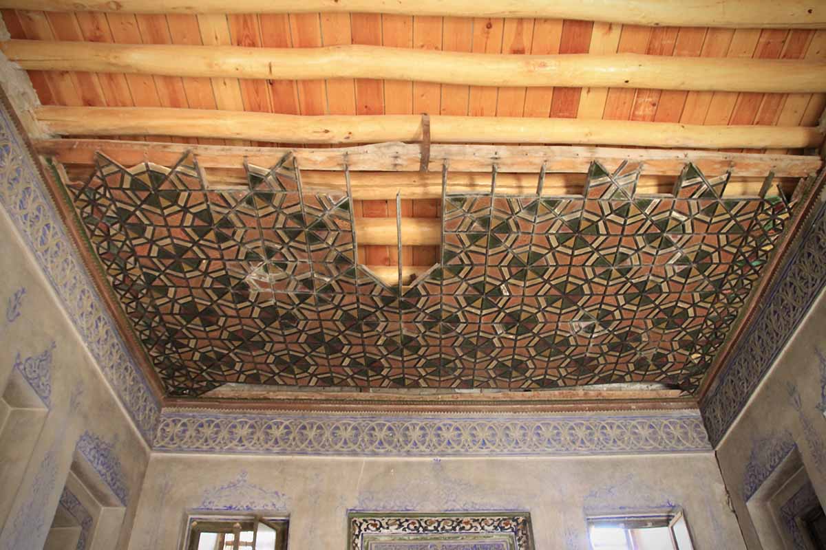 Patterned ceiling Erbil citadel