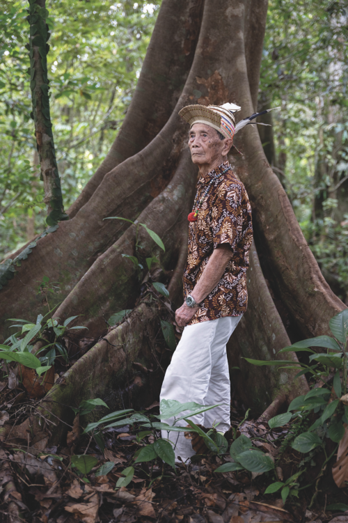 Lipang Lewan,
a Berawan elder