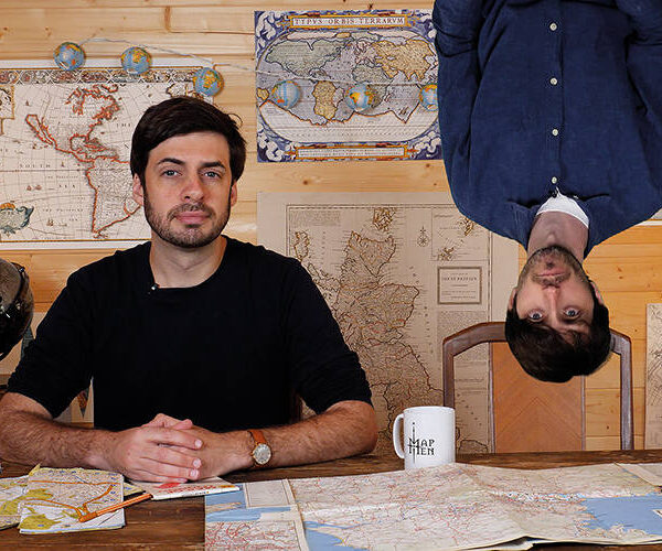 Jay and mark in the office mapmen