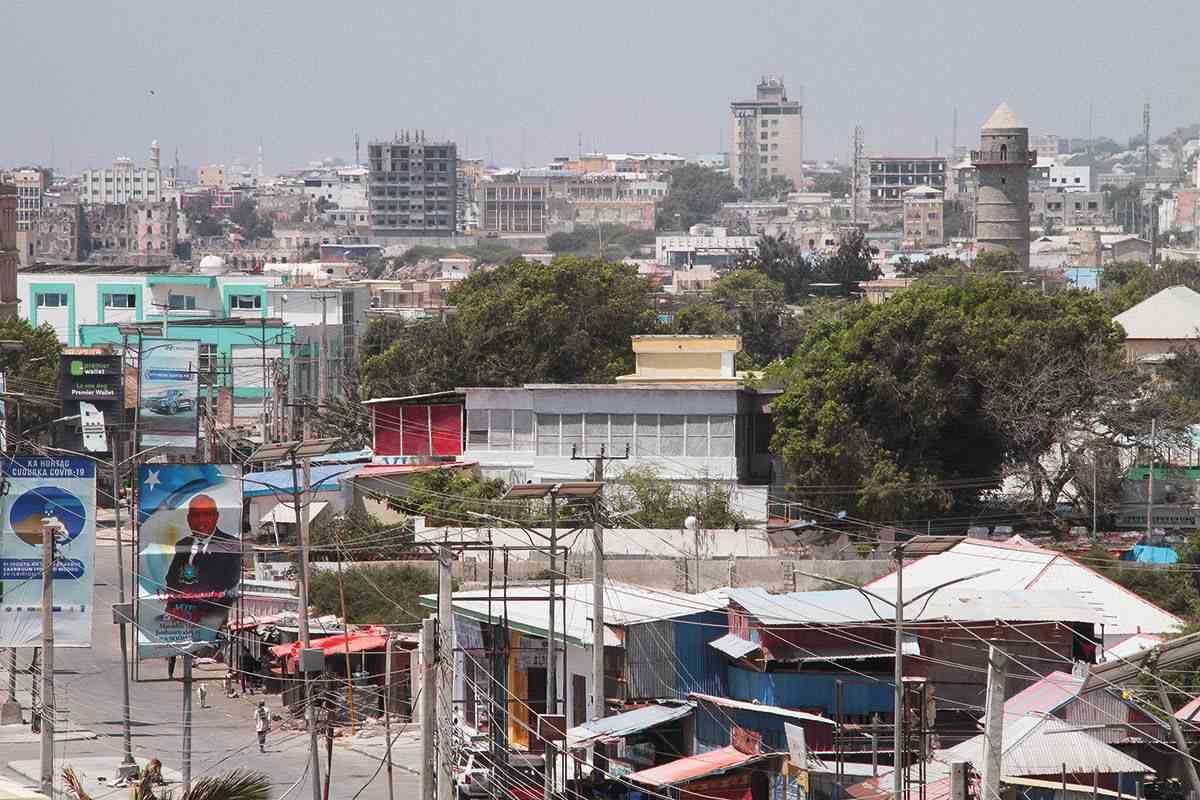 Mogadishu city centre