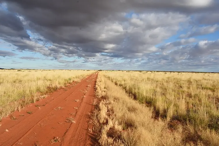 The roads turn into tracks as you go further into the outback