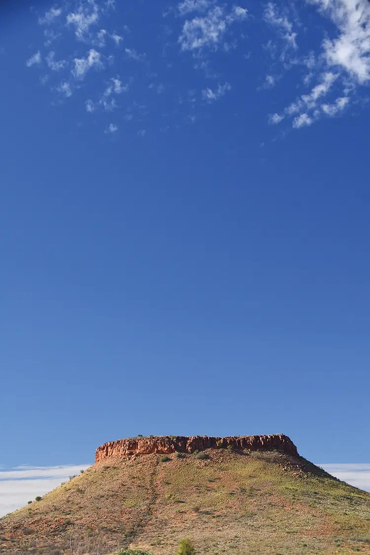 A rocky outcrop in Newhaven, Warlpiri Country