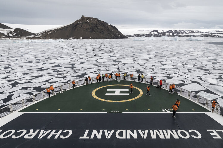 On board an Antarctic cruise with science at its heart