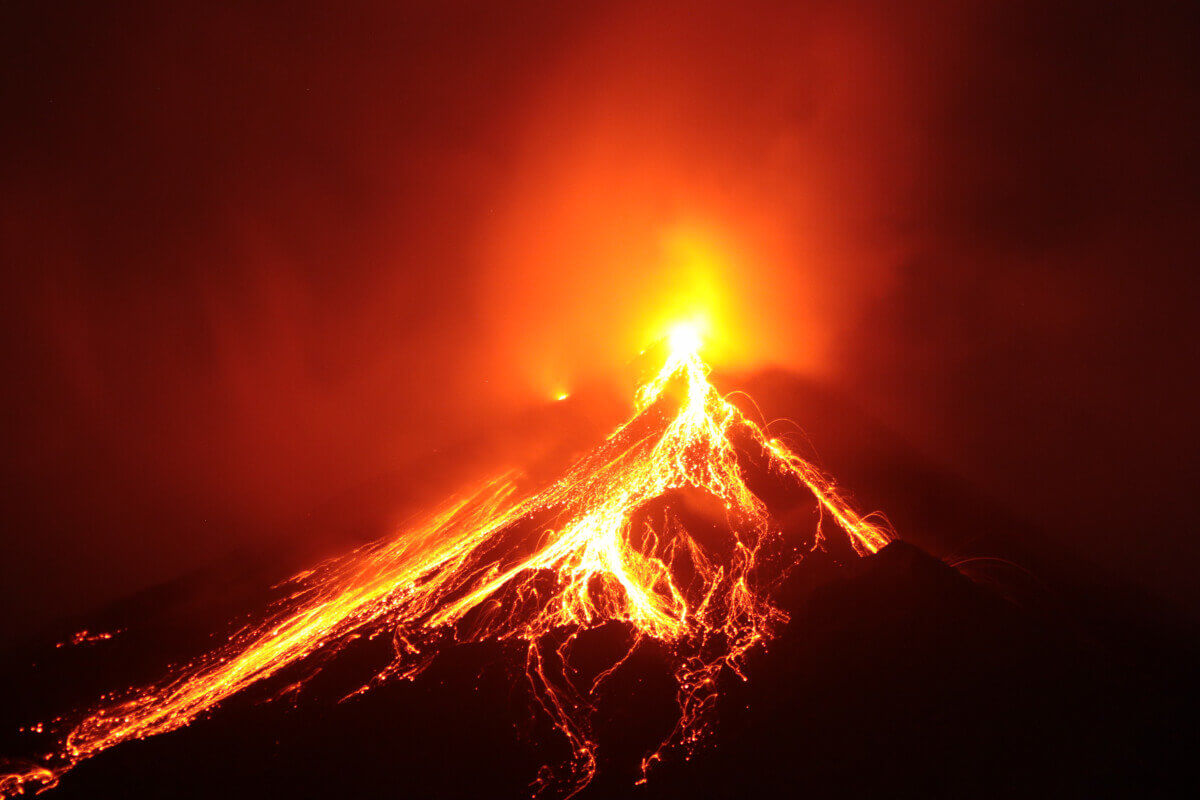 Karangetang Volcano at Siau Island