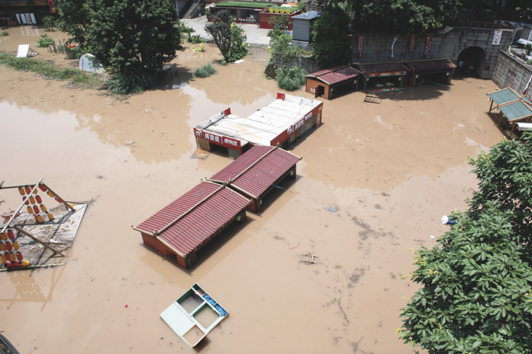 Flooding in China is a growing problem