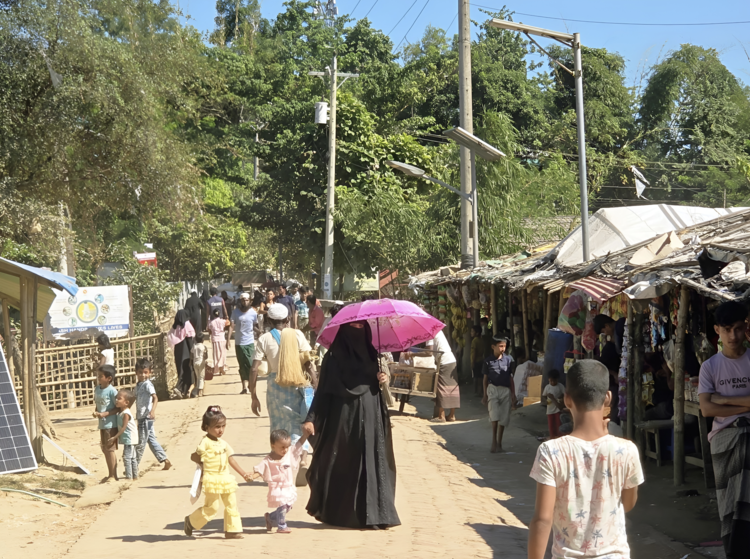 The camps function as an open-air prison