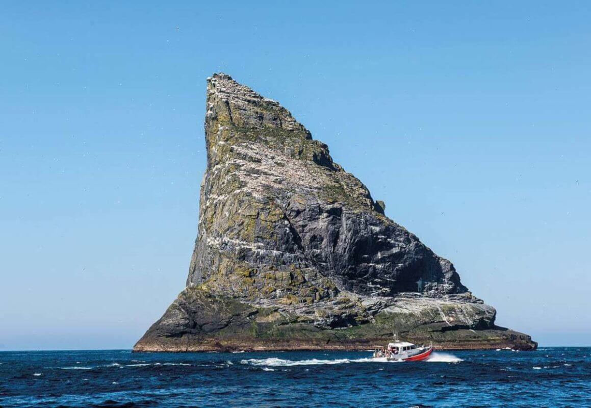 Stac an Armin is the highest sea stack in the British Isles