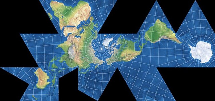 Dymaxion view