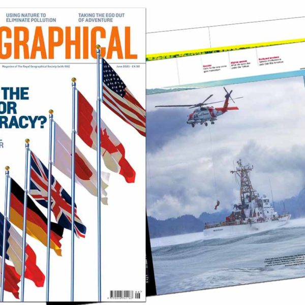 June 2021 Geographical magazine cover