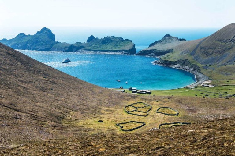 Village Bay on the island of Hirta, St Kilda