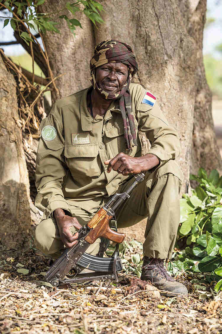 Zakarya Hassane has been a ranger in Zakouma National Park since 1982