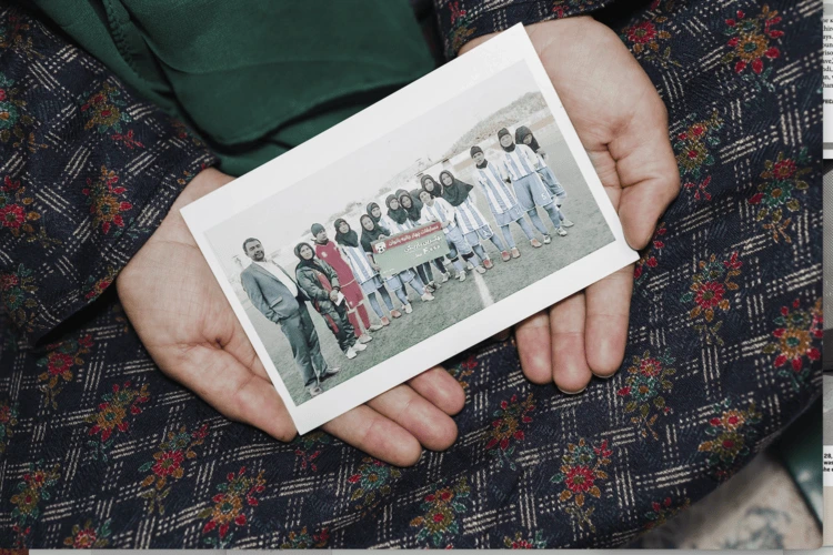 For Yalda, 25, football was more than a hobby, it was her passion and the focus of her career. The Taliban has banned all women’s sports, and Yalda was forced to flee the country. ‘I hope one day I can be free and play football again,’ she says.