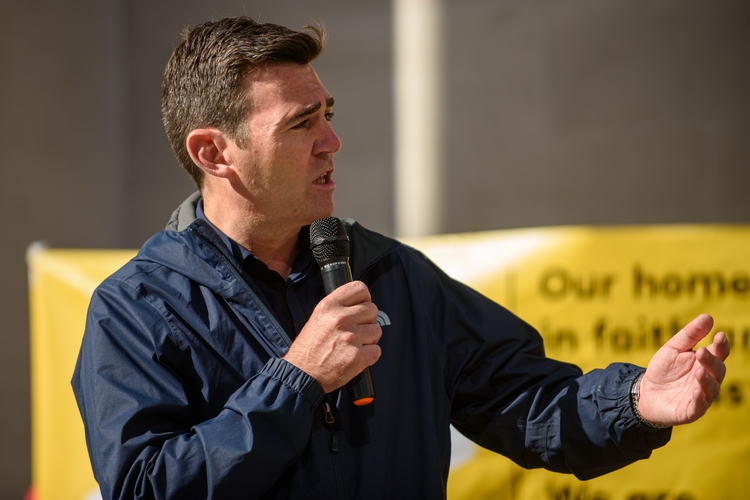 Which environmental issues does Andy Burnham need to tackle first?