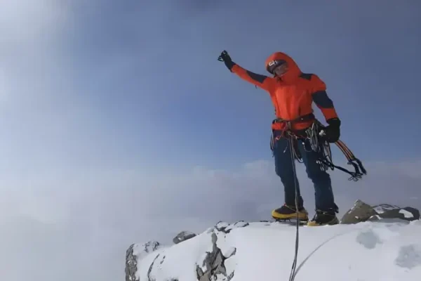 Anja Petek on summit