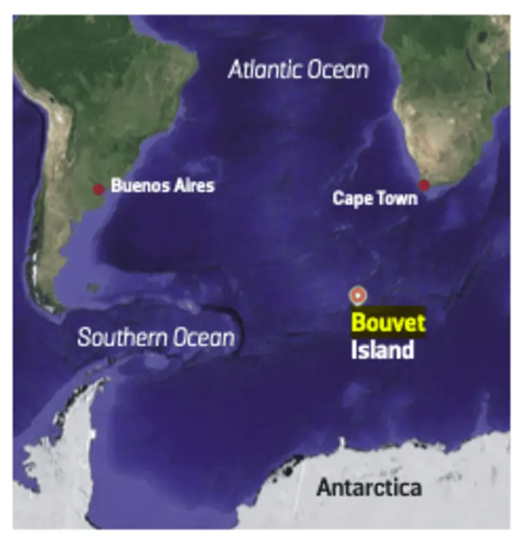 Map of Bouvet Island