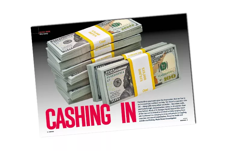 Cashing in cover