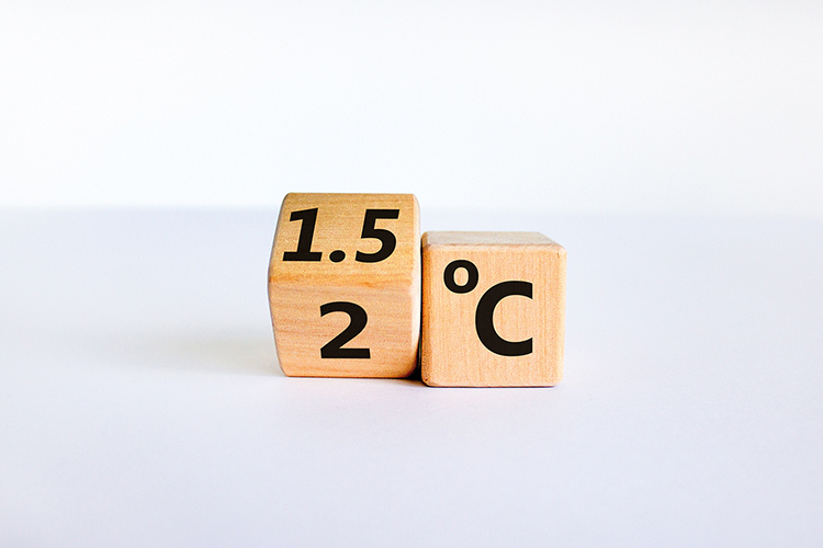 1.5 climate threshold graphic climate change