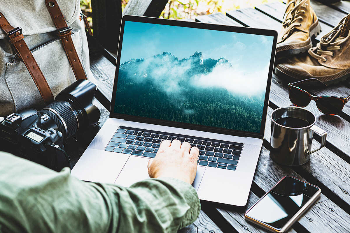 Photographers get little in the way of down time during an expedition