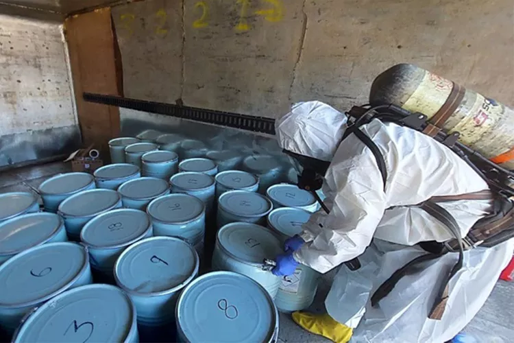 Costa Rican authorities seized 4.6 tonnes of cyanide
