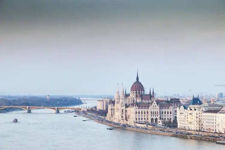 Danube in Budapest, Hungary