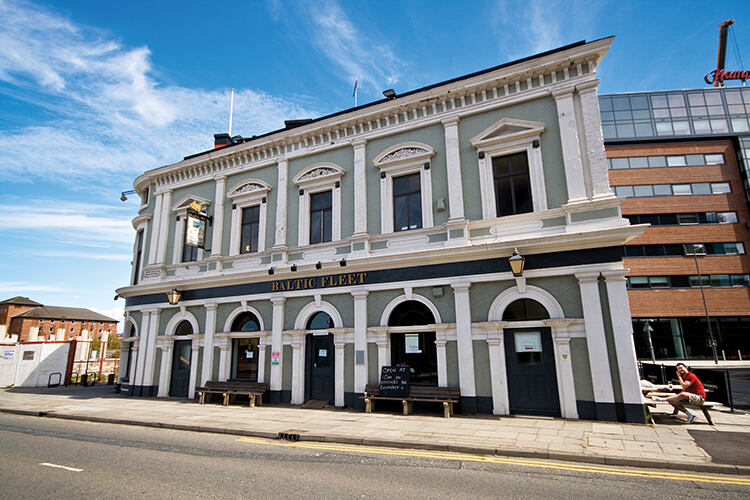 Liverpool’s dockside Baltic Fleet pub