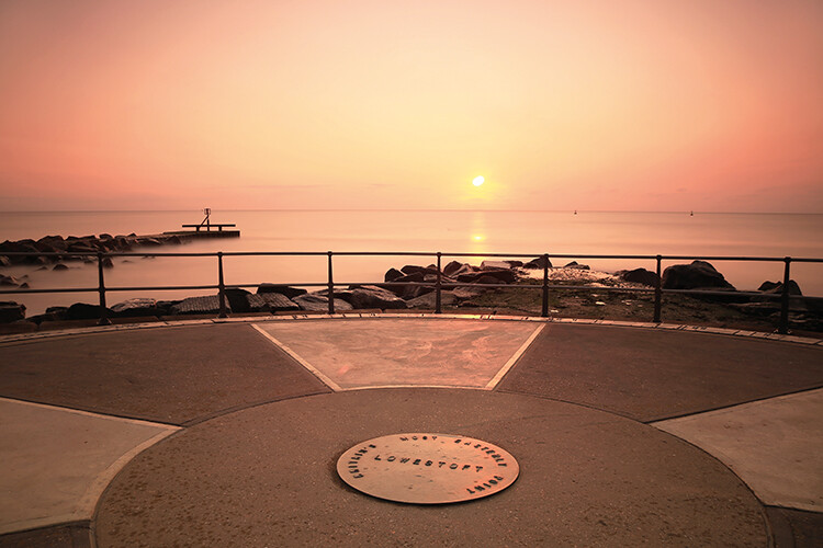 Sunrise at Ness Point, Britain’s most easterly place