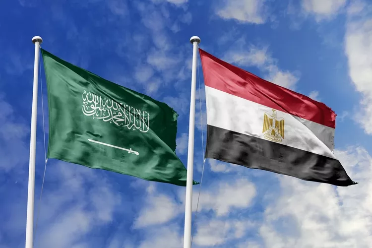 Egypt Saudi Arabia flags