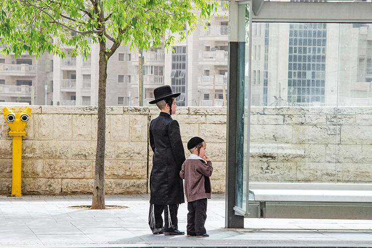 Eruv boundaries allow observant Jews such as these children in Jerusalem to leave their homes on the Sabbath