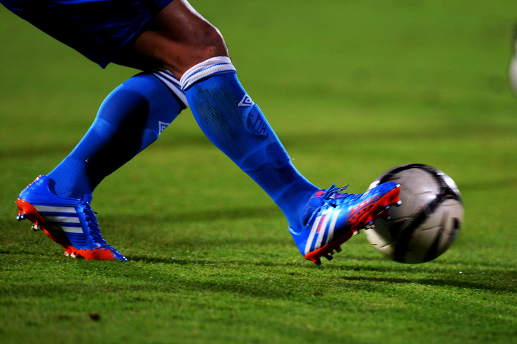 Football close up