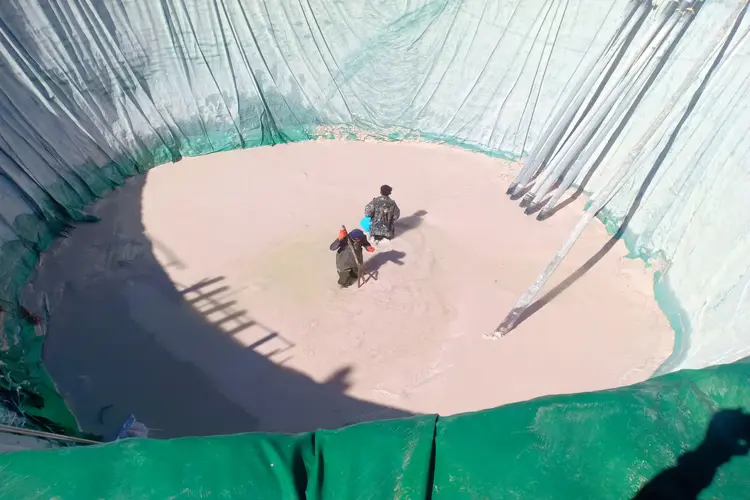 A rare earth mine in northern Myanmar near the border with China