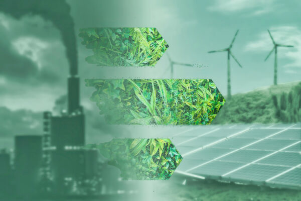 Green energy fossil fuel concept