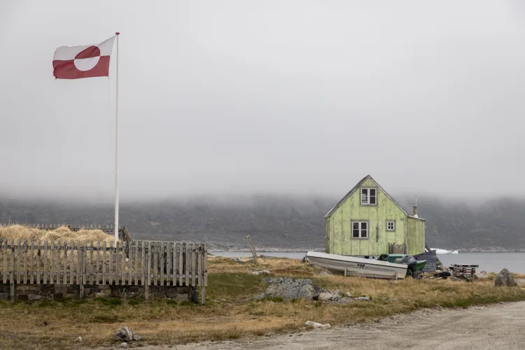Greenland’s rugged farming landscape