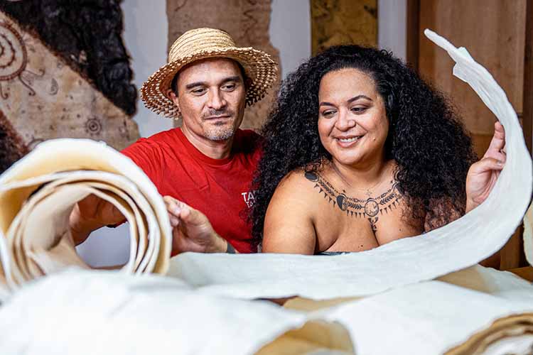 Why Tahiti is returning to the ancient craft of barkcloth