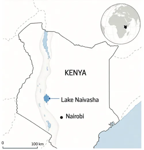 Kenya map