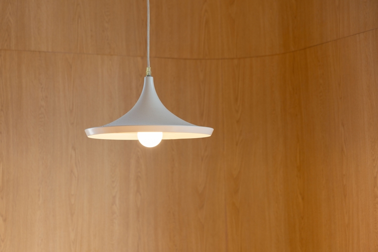 Light bulb in lamp