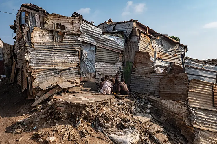 Extreme poverty in Luanda - despite Angola’s decades of oil production