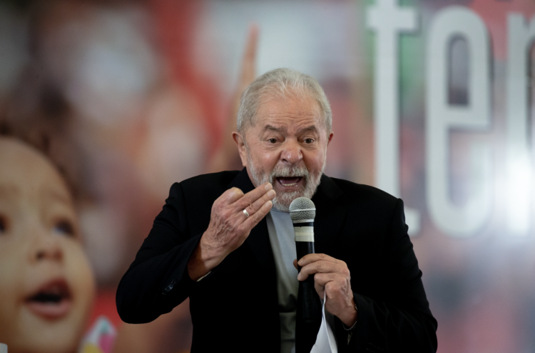 Lula is a passionate orator