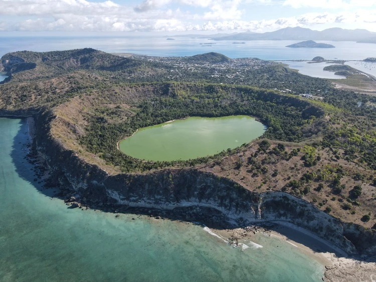 Lagoon in Mayotte