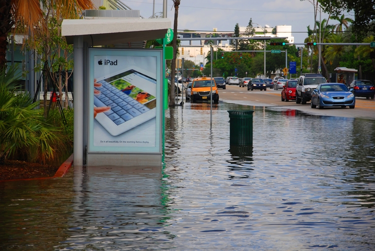 Miami South Beach flooding