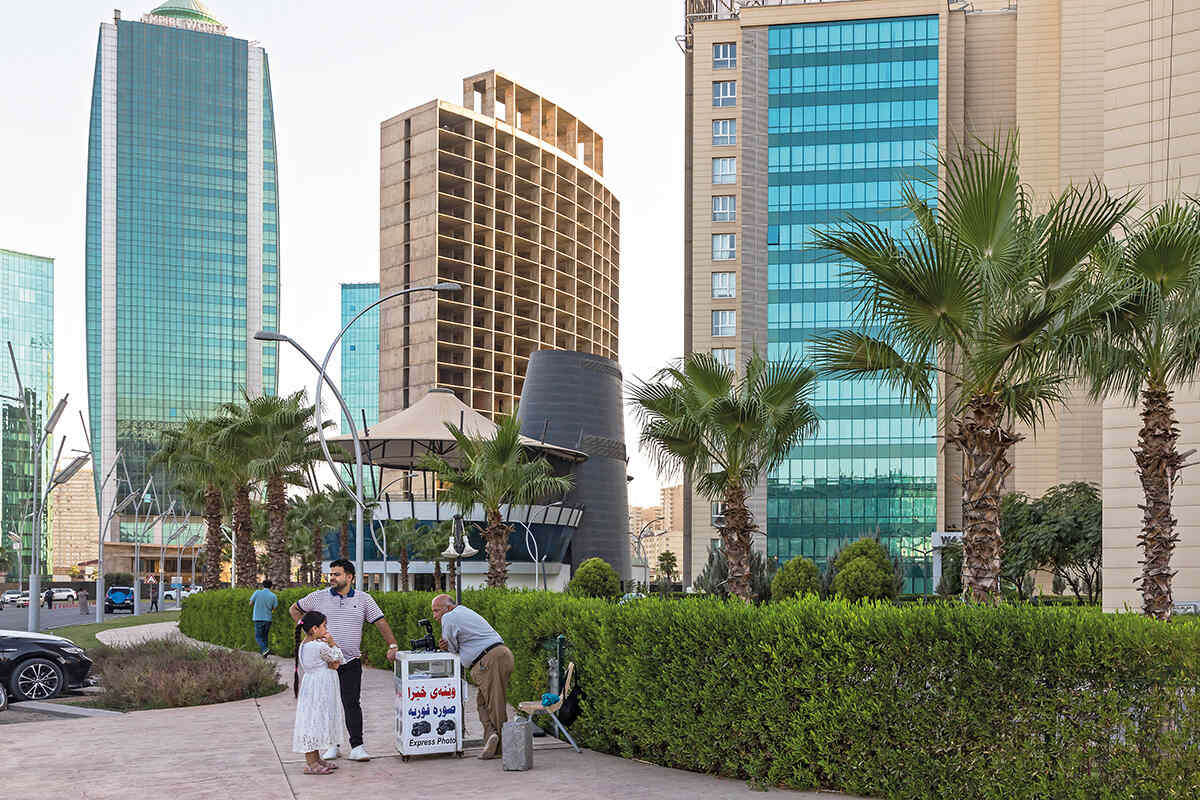 New buildings in erbil