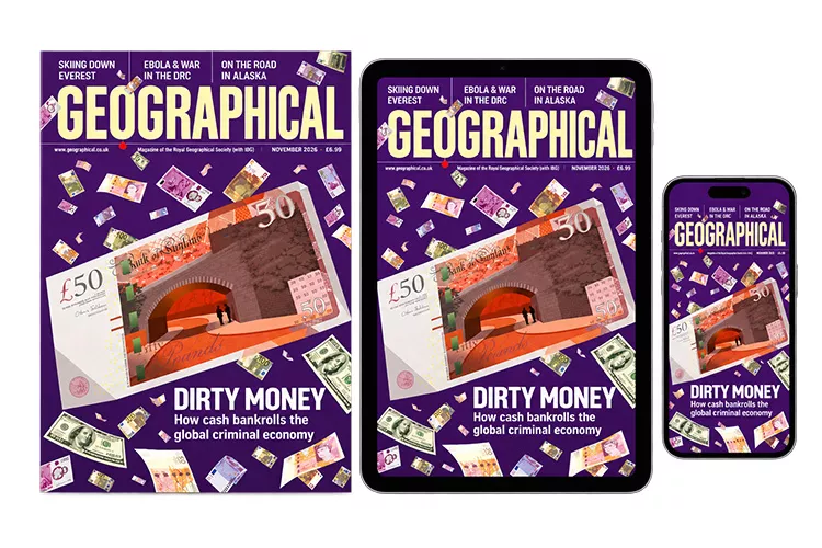 November Geographical covers