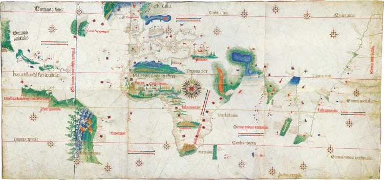 The Cantino planisphere of 1502