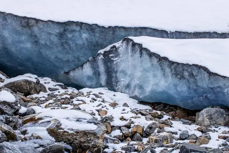 Ice permafrost