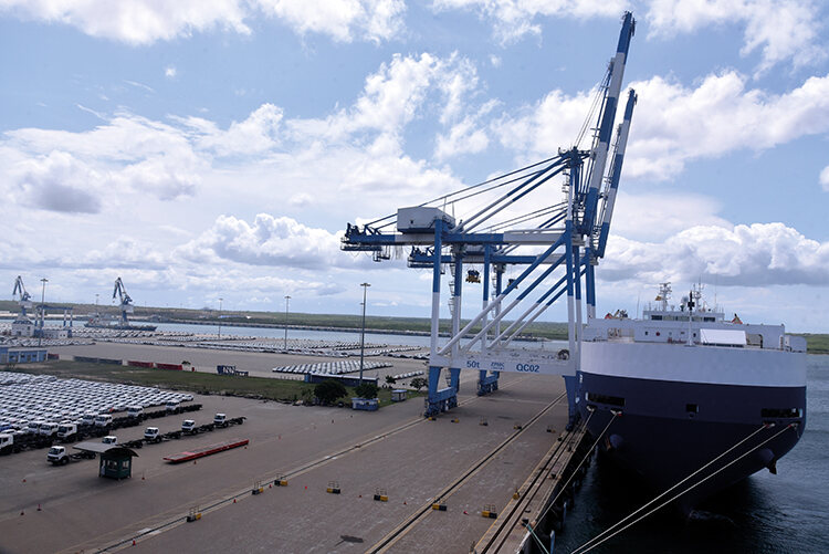 hambantota port china platform